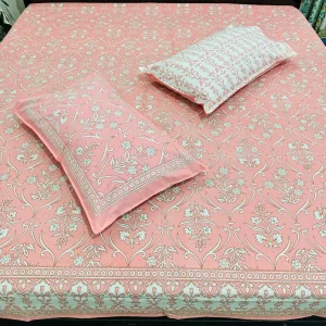 King Size Cotton Print Bedsheet - MP 01