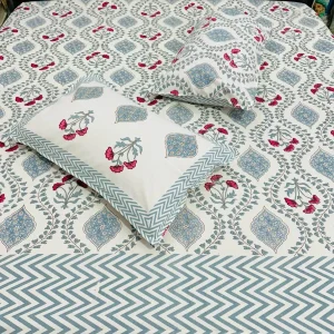 King Size Cotton Print Bedsheet - MP 10