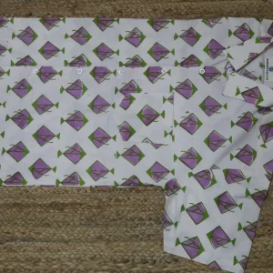 Hand Block Printed Men Shirt - 08