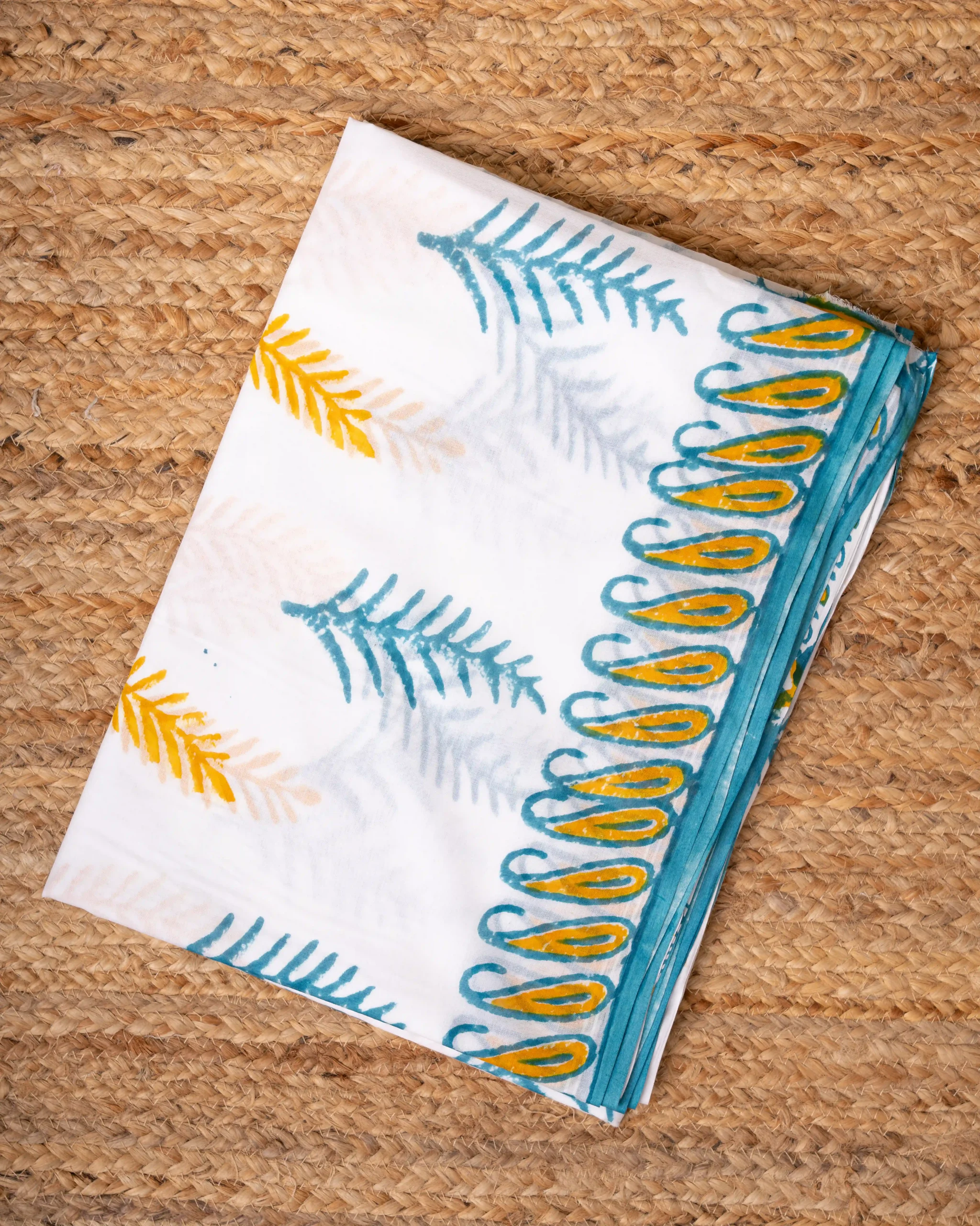 Baroda Prints Hand Block Printed Sarees - 100