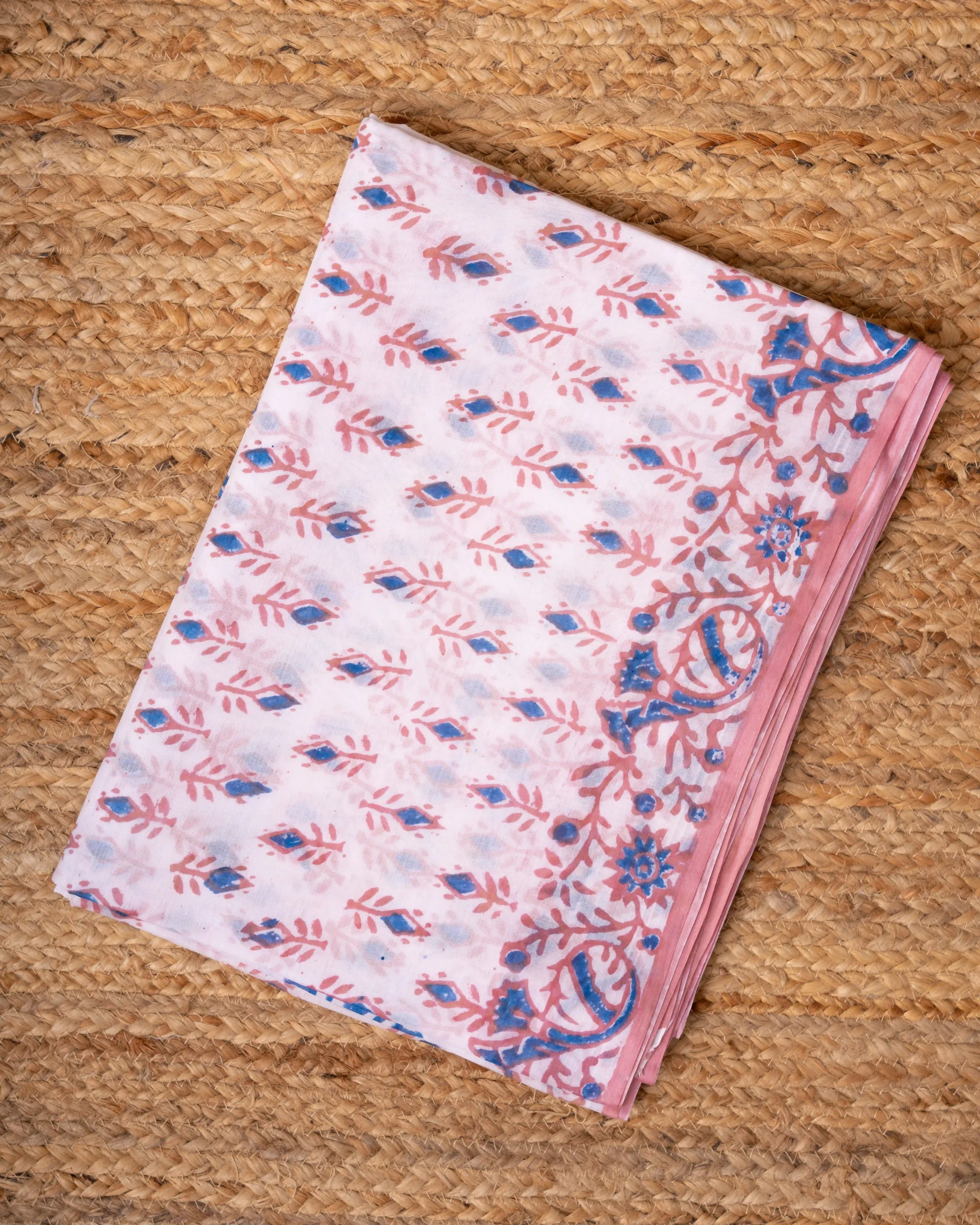 Baroda Prints Hand Block Printed Sarees - 102