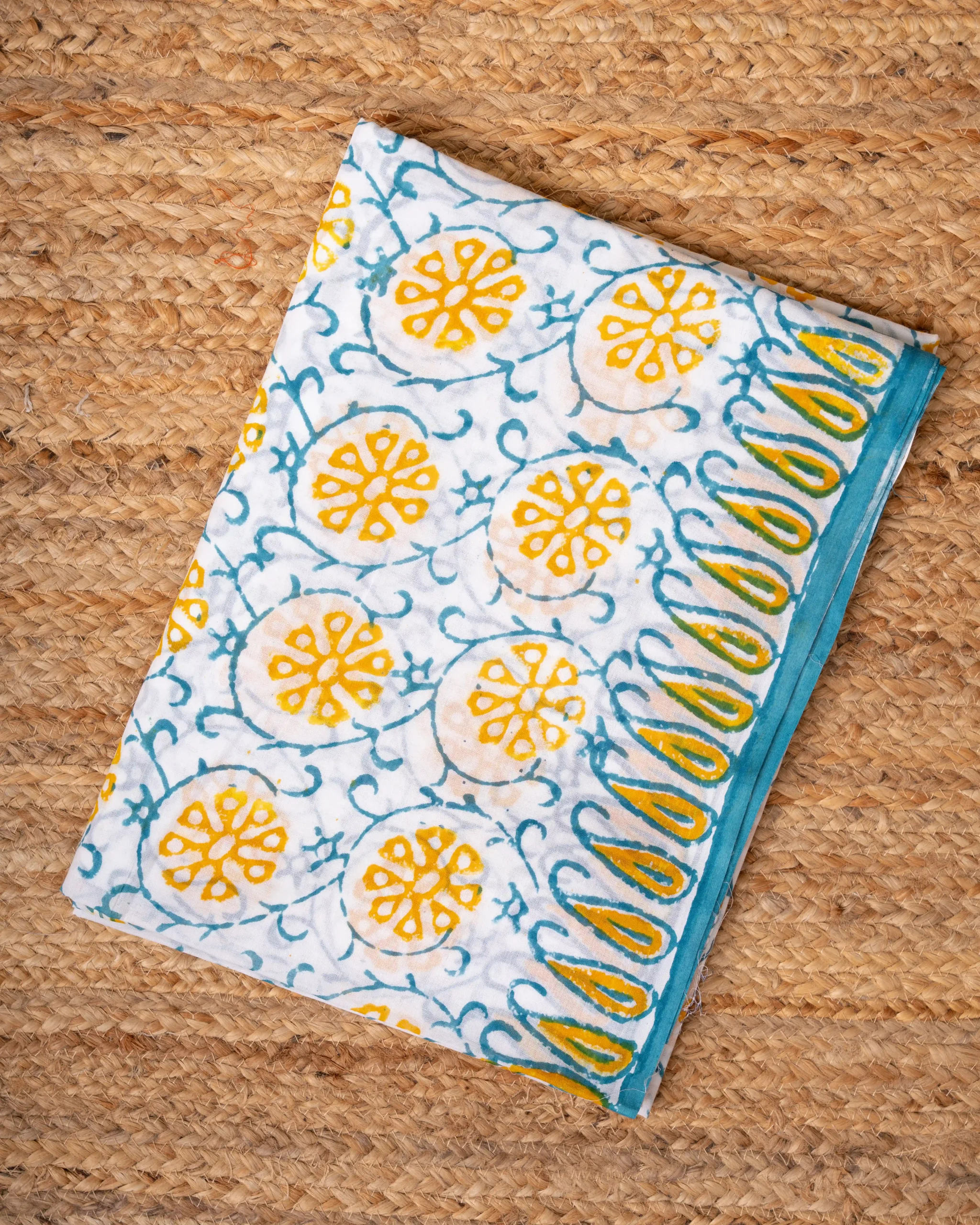 Baroda Prints Hand Block Printed Sarees - 105