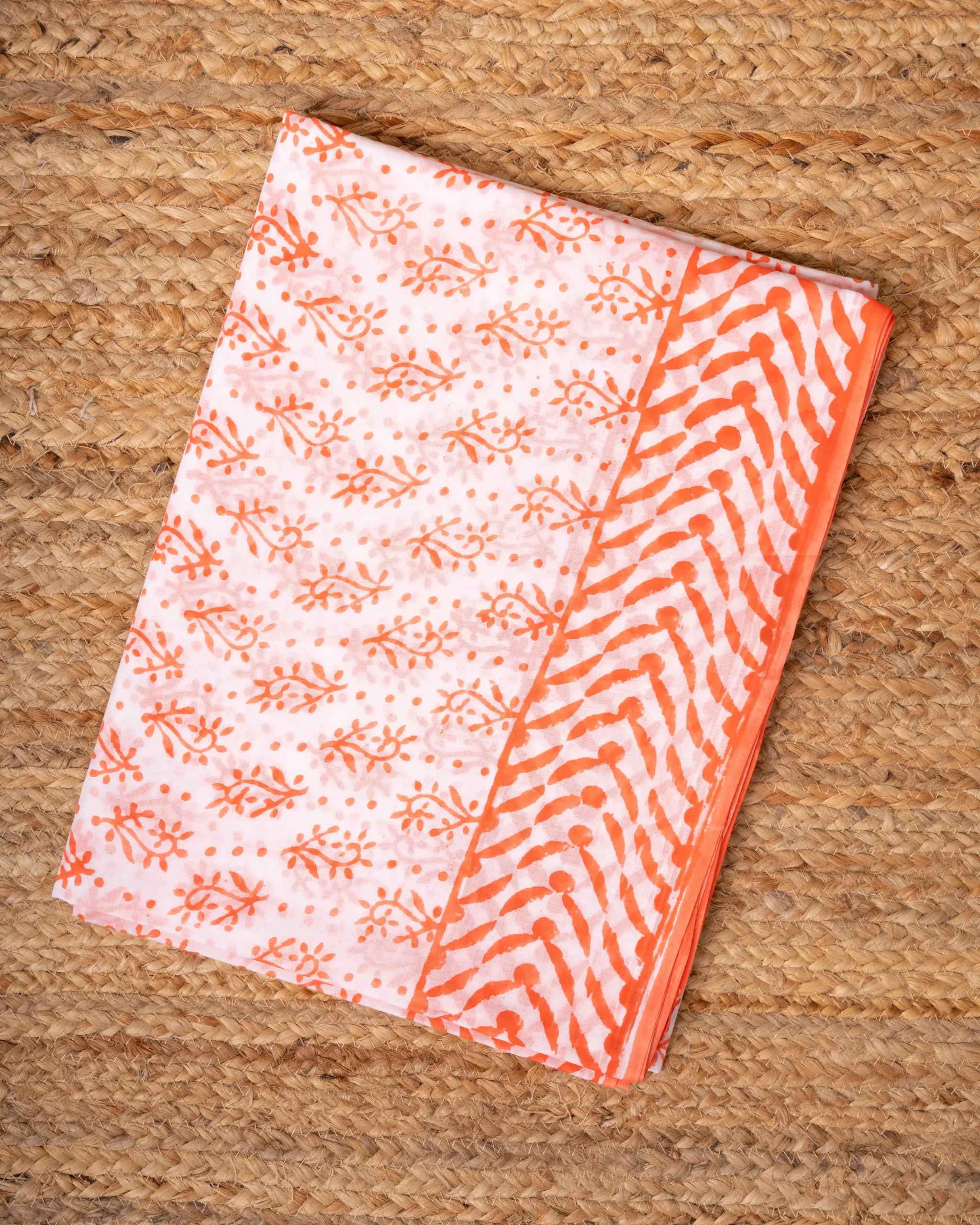 Baroda Prints Hand Block Printed Sarees - 107