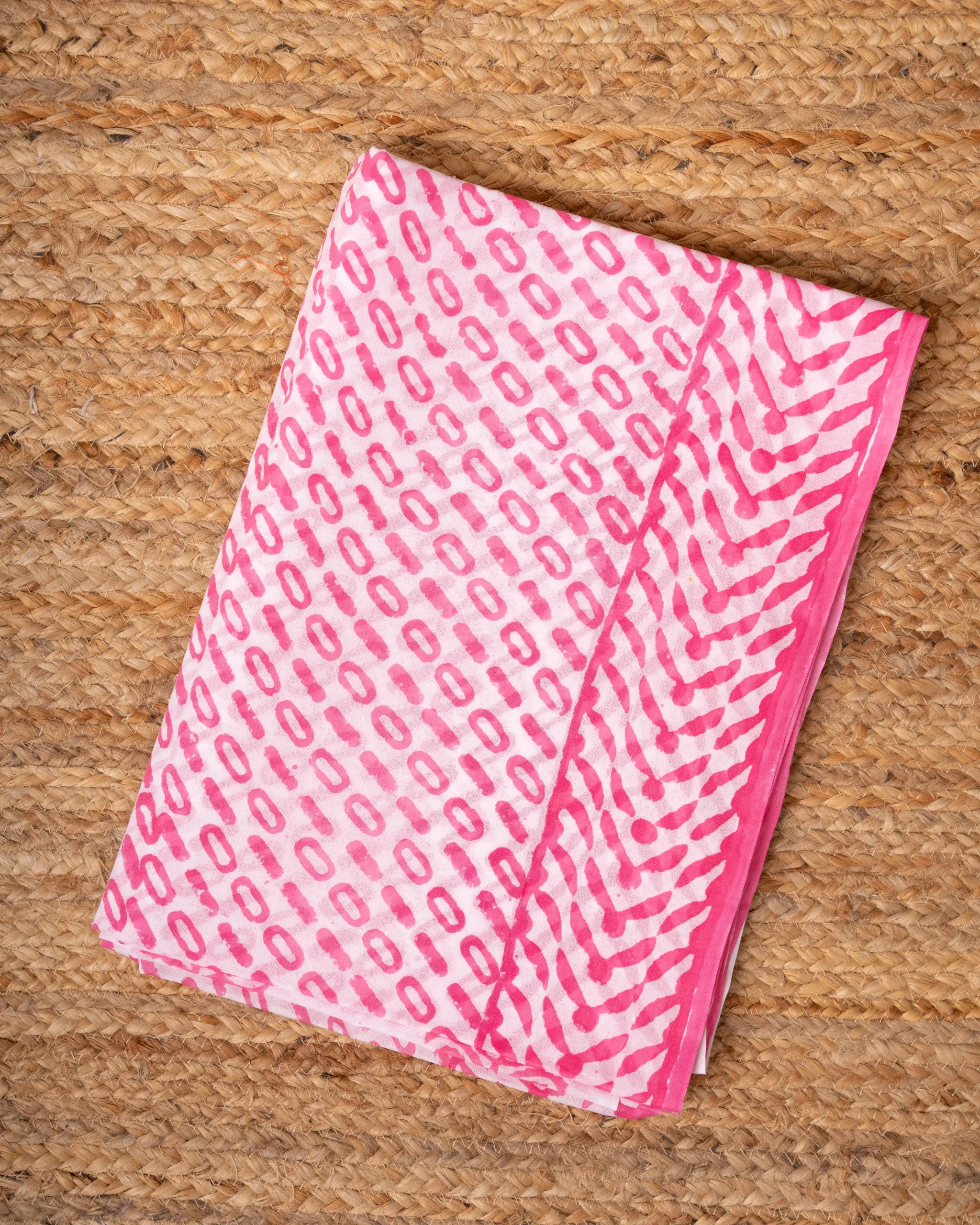 Baroda Prints Hand Block Printed Sarees - 108