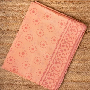 Baroda Prints Colored Hand Block Printed Sarees - 114