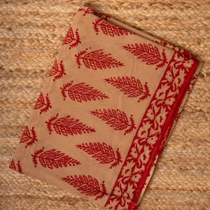 Baroda Prints Colored Hand Block Printed Sarees - 115