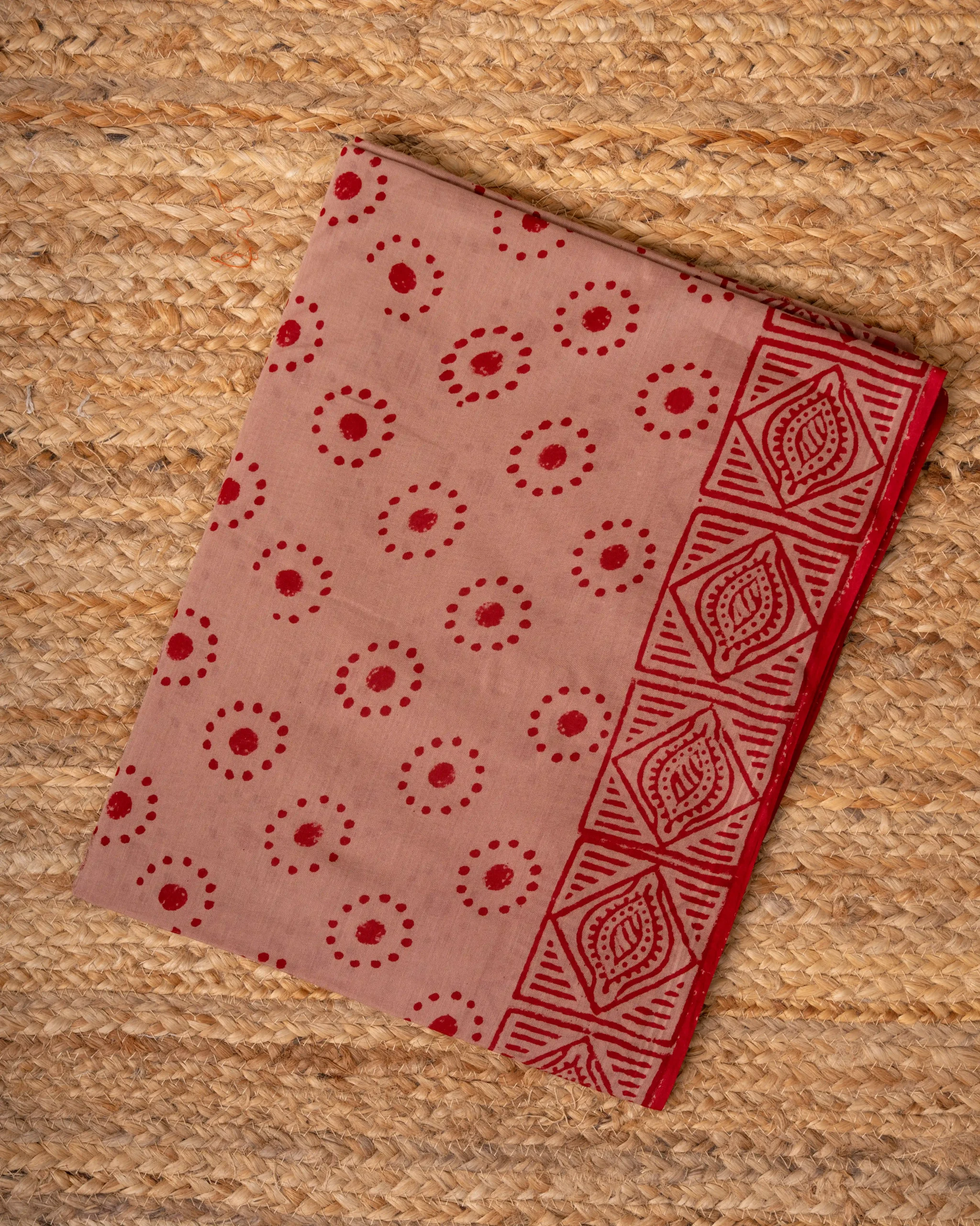 Baroda Prints Colored Hand Block Printed Sarees - 118