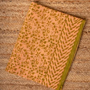 Baroda Prints Colored Hand Block Printed Sarees - 119