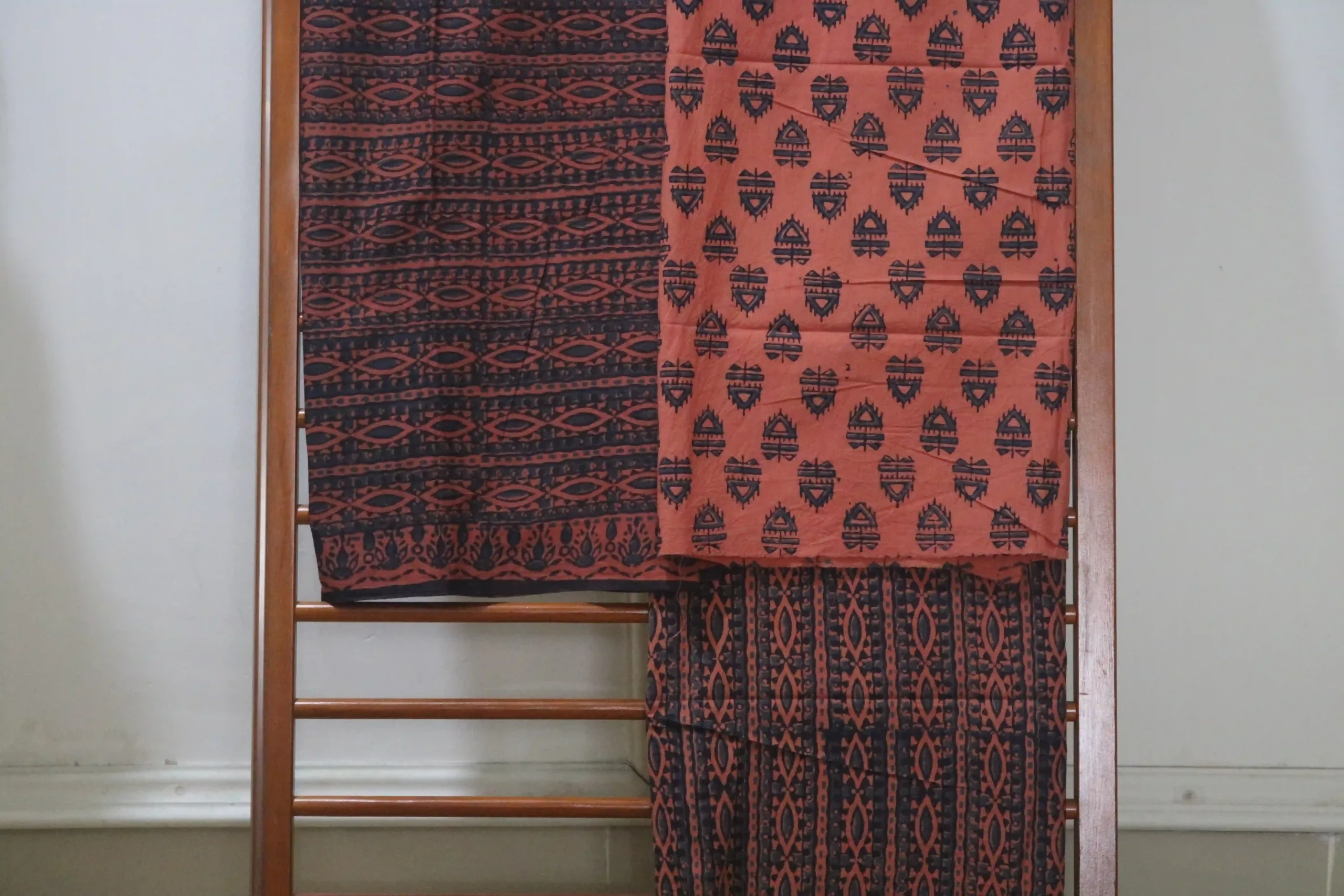 Hand Block Printed Dress Material (Unstiched) - 202 - Image 2