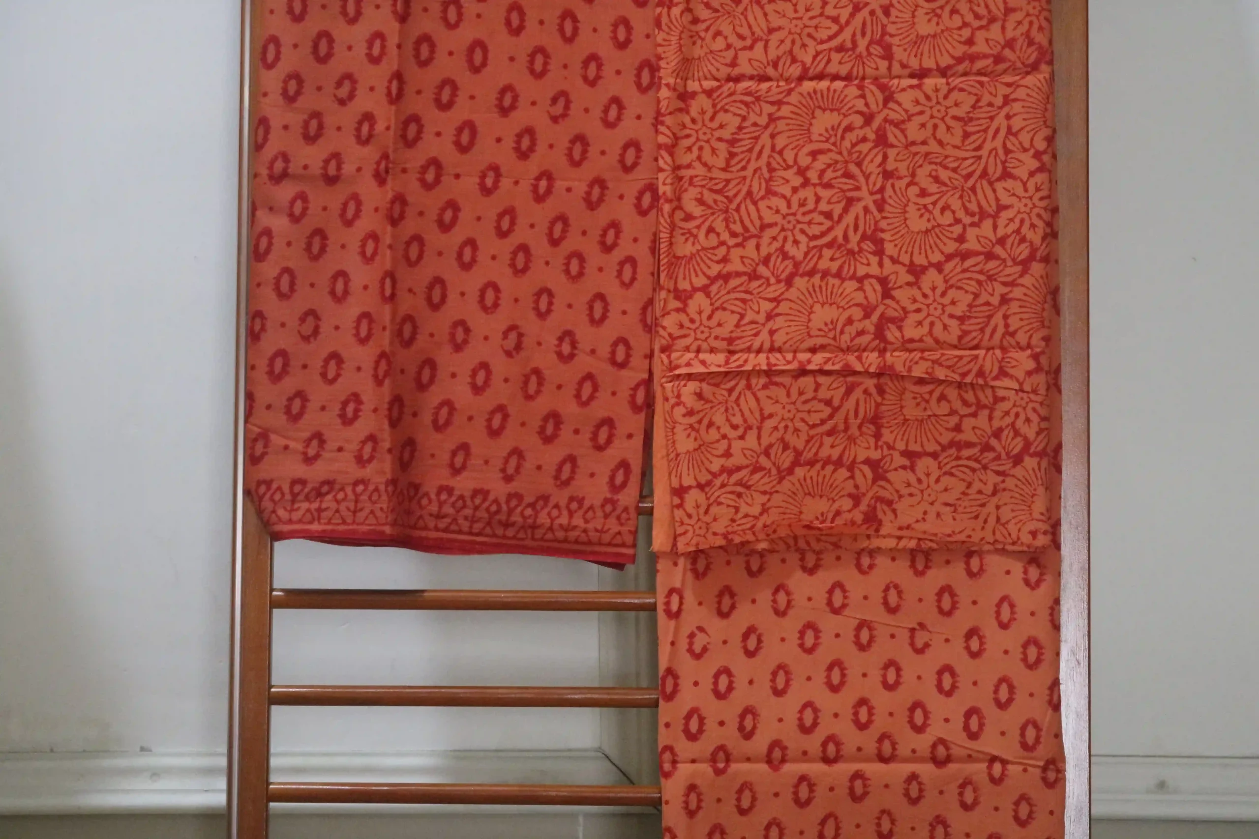 Hand Block Printed Dress Material (Unstiched) - 204 - Image 2