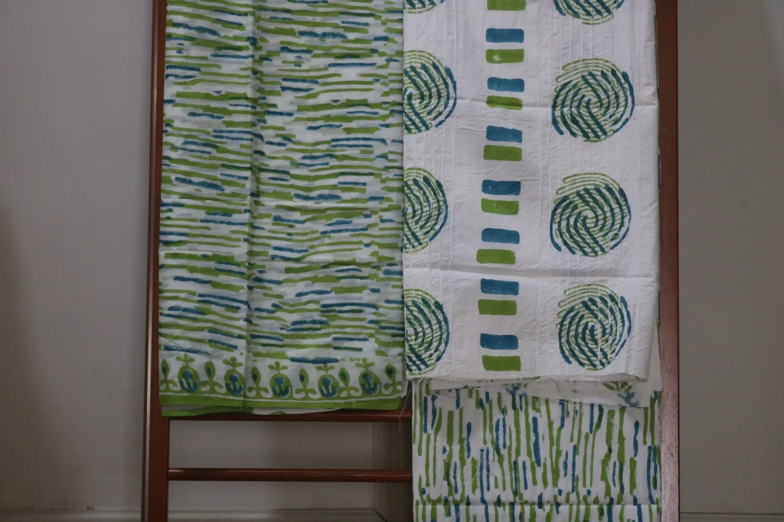 Hand Block Printed Dress Material (Unstiched) - 209 - Image 2