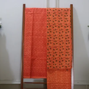 Hand Block Printed Dress Material (Unstiched) - 210