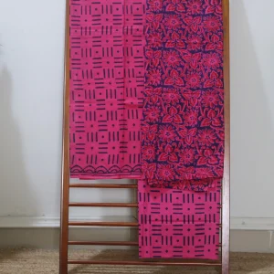 Hand Block Printed Dress Material (Unstiched) - 212