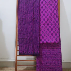 Hand Block Printed Dress Material (Unstiched) - 215