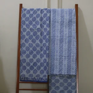 Hand Block Printed Dress Material (Unstiched) - 221