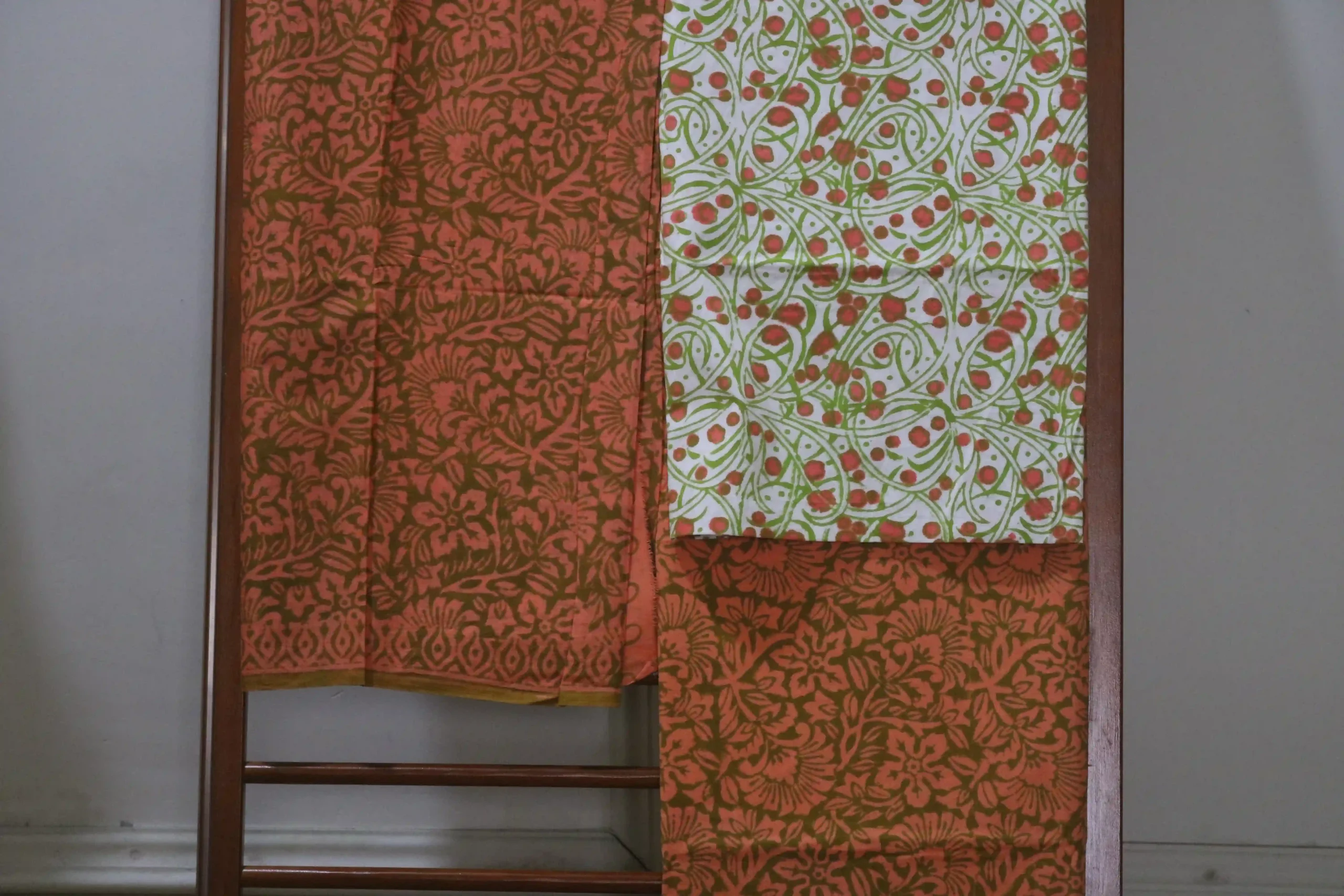 Hand Block Printed Dress Material (Unstiched) - 223 - Image 2