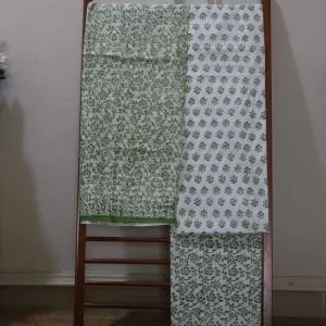 Hand Block Printed Dress Material (Unstiched) - 236