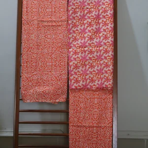 Hand Block Printed Dress Material (Unstiched) - 254