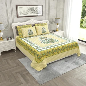 Raider Collection King Size Cotton Screen Print Bedsheet - MP 26