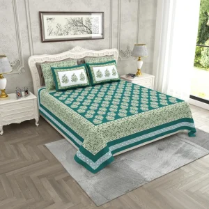 Raider Collection King Size Cotton Screen Print Bedsheet - MP 28